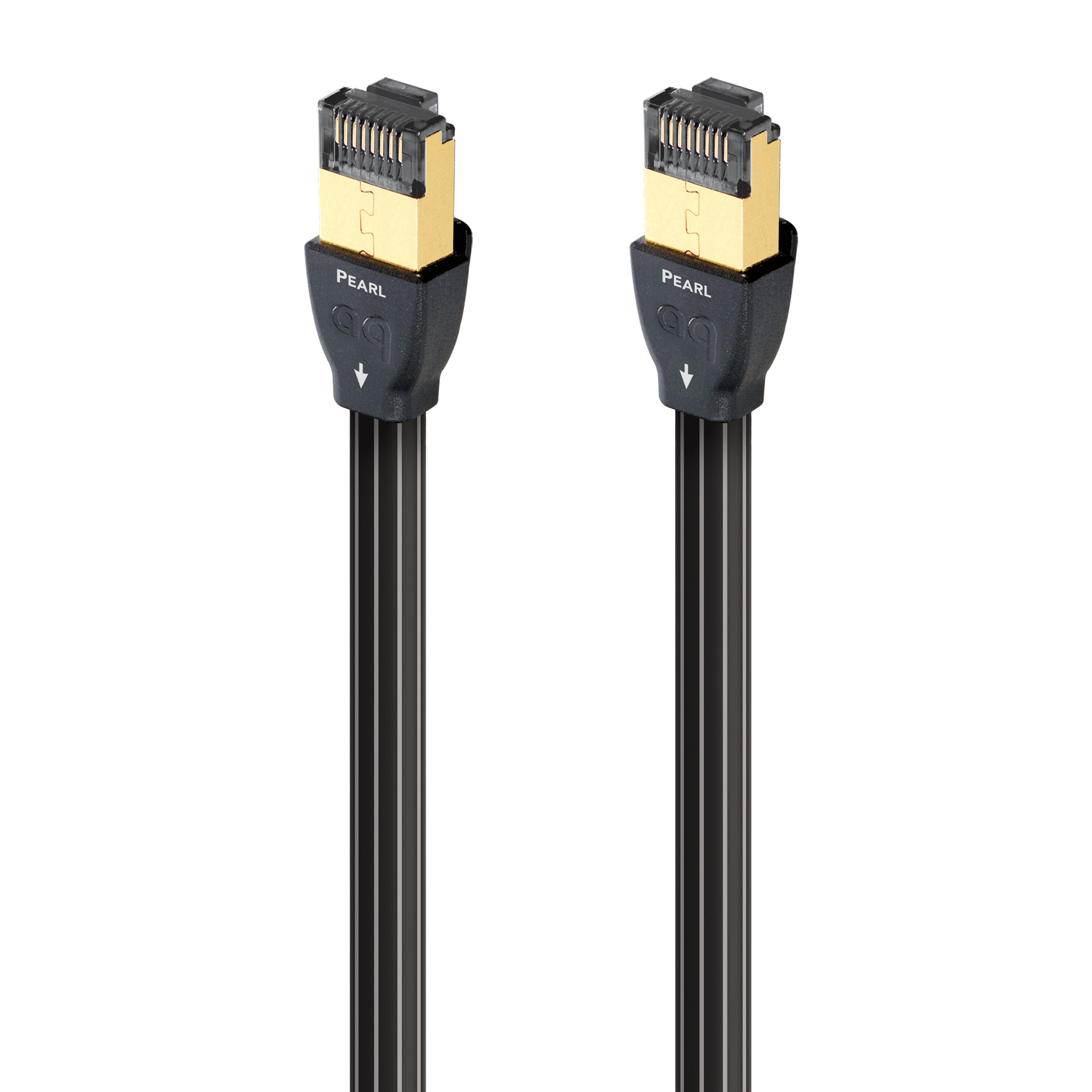 AudioQuest Pearl RJ/E Ethernet Cable - front view