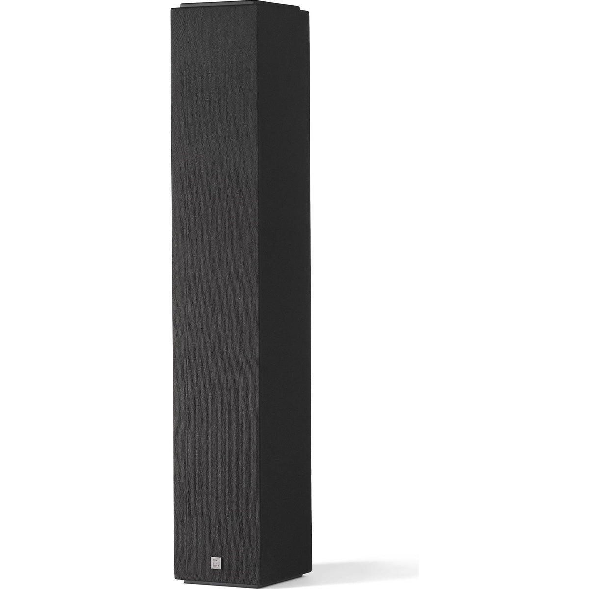 Dymension 20 Center Channel Speaker In Black standing Upright