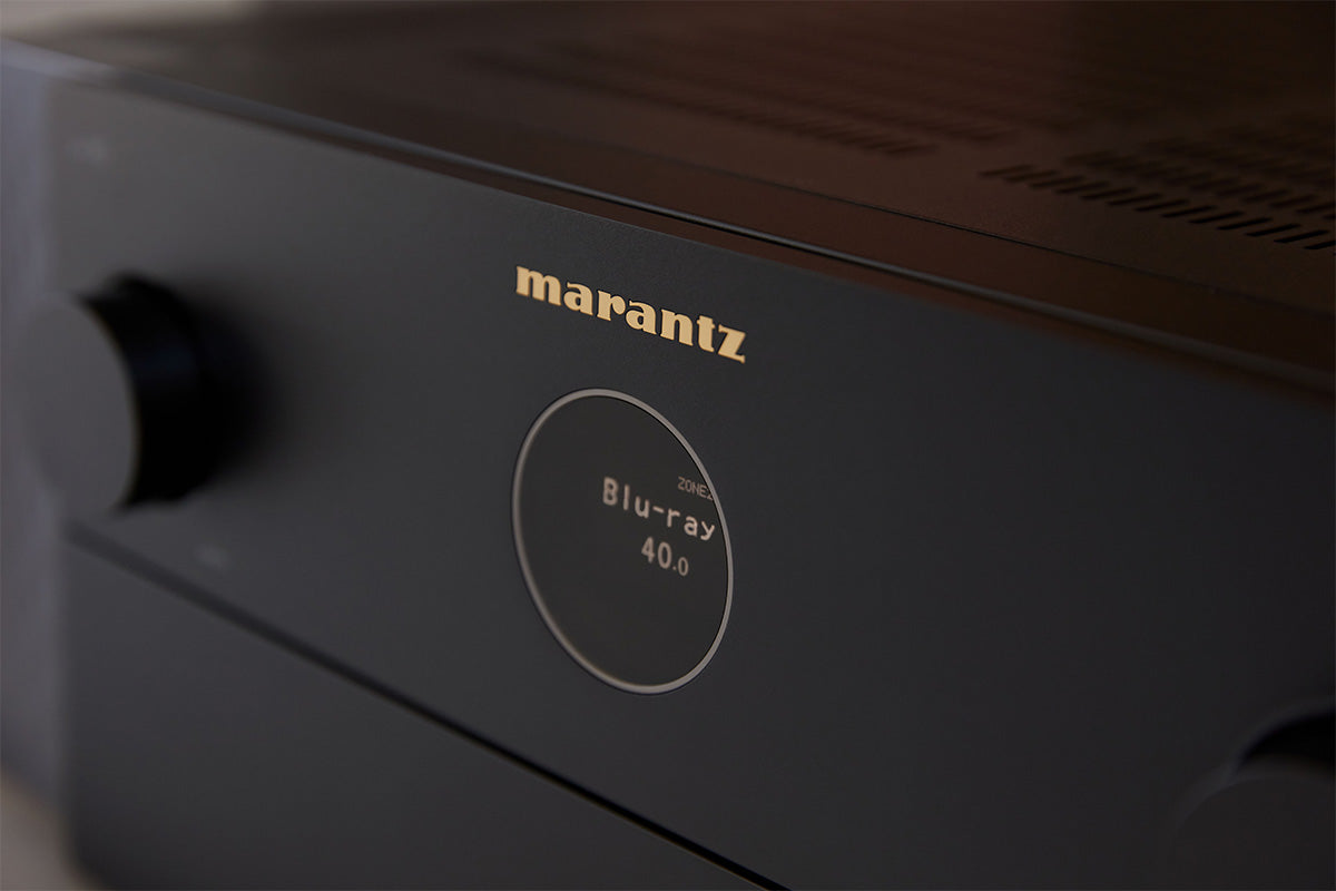 Marantz CINEMA 40 Front View Lifestyle in Black