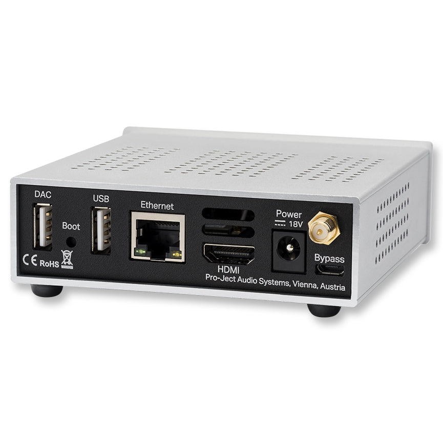 Rear view of Pro-Ject Stream Box S2 Ultra