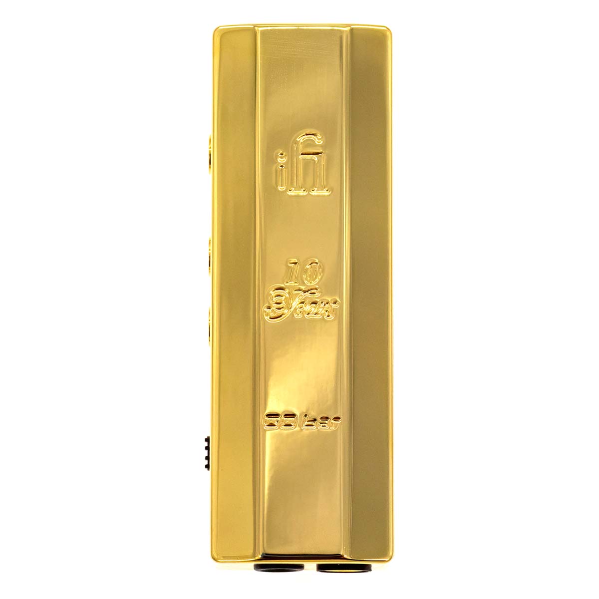 iFi GO Bar Anniversary Edition Portable Headphone Amp & DAC - Gold - front view