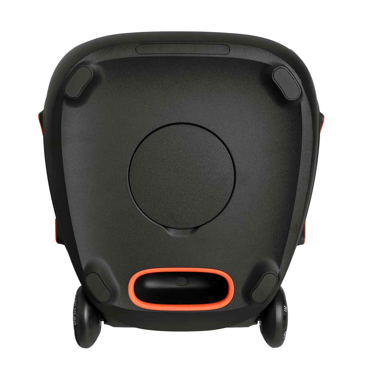 rear view of the bottom of JBL PartyBox 310