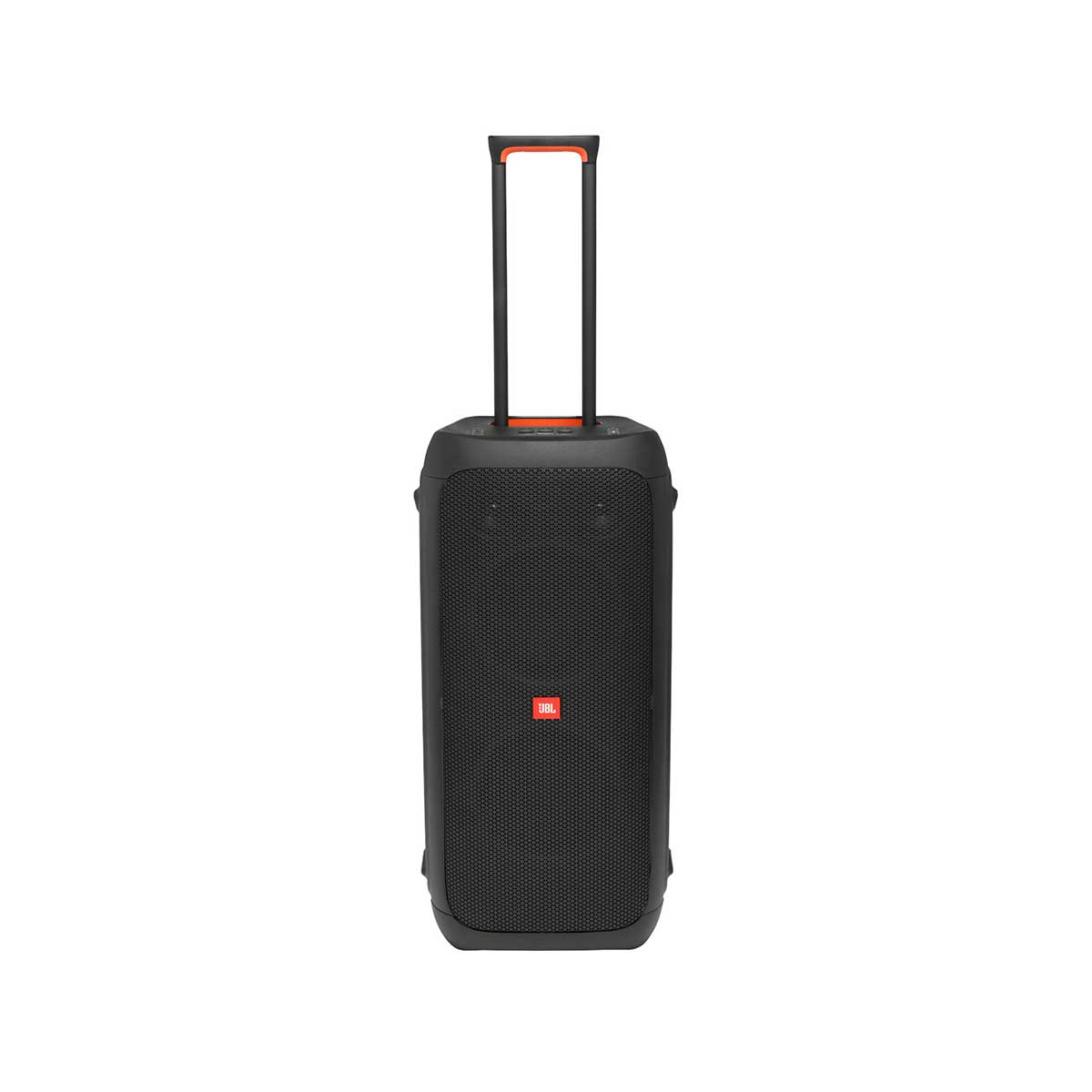 JBL PartyBox 310 front view with handle extended