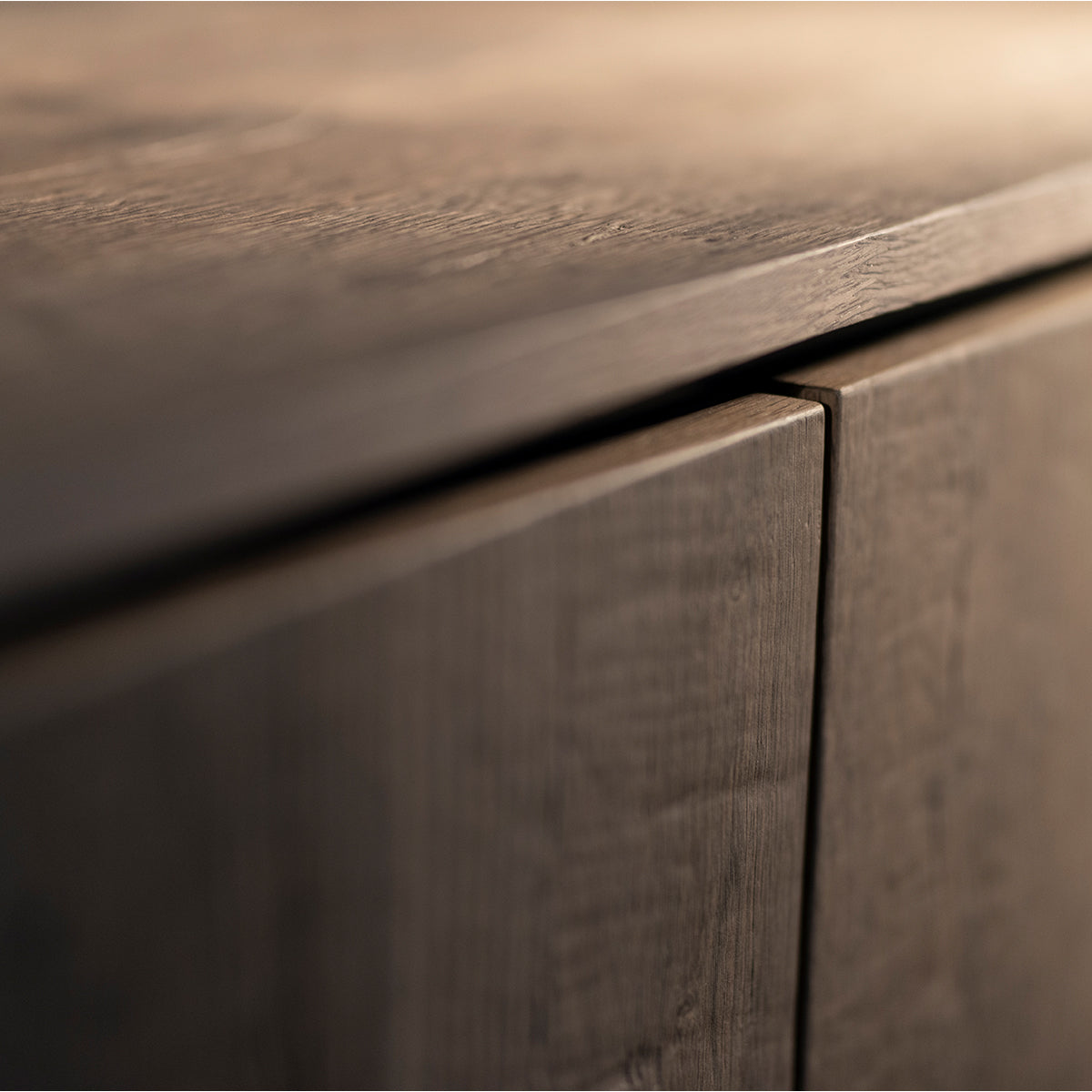 Salamander Designs Lancaster 221 Twin-Width AV Cabinet- Barnboard Oak