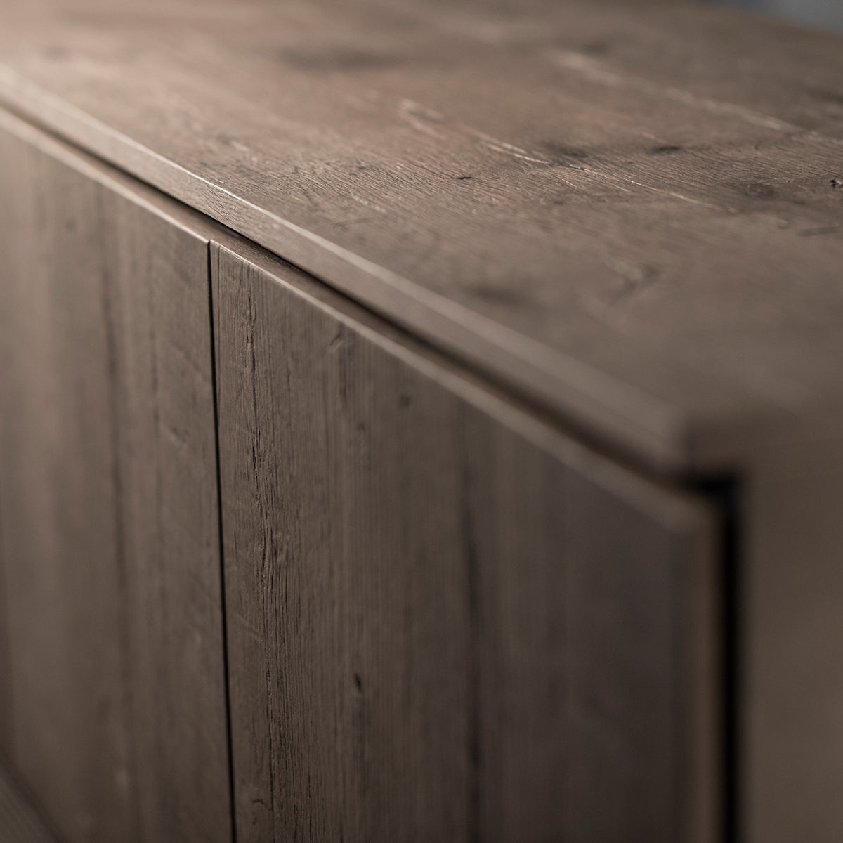 Salamander Designs Lancaster 236 Triple-Width AV Cabinet with Center Speaker Opening - Barnboard Oak