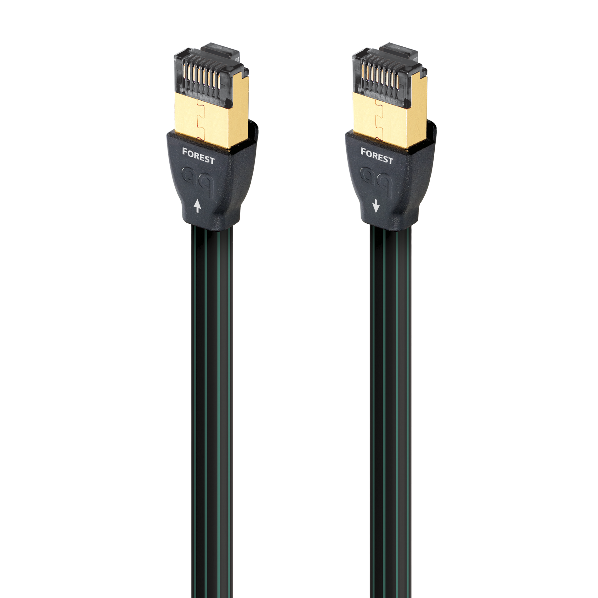 AudioQuest Forest RJ/E Ethernet Cable - front view