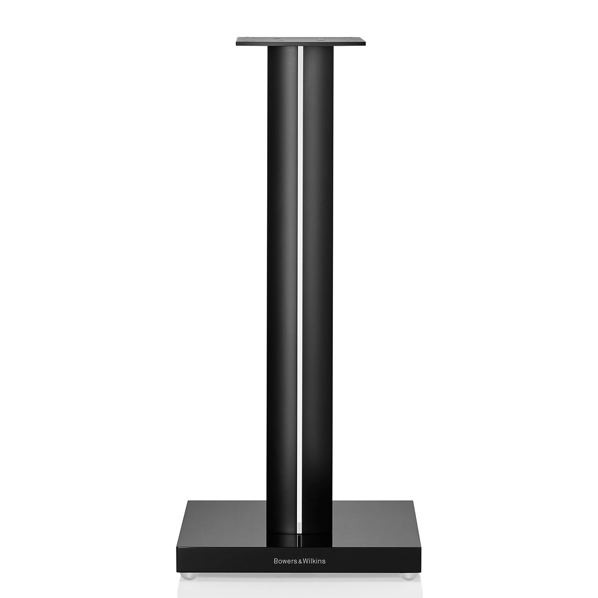 Bowers & Wilkins FS‑700 S3 Speaker Stands in black - front view