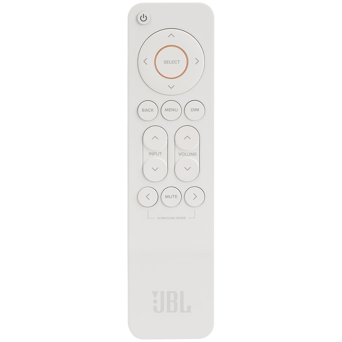 JBL MA510 5.2-Channel 8K AV Receiver - White Remote