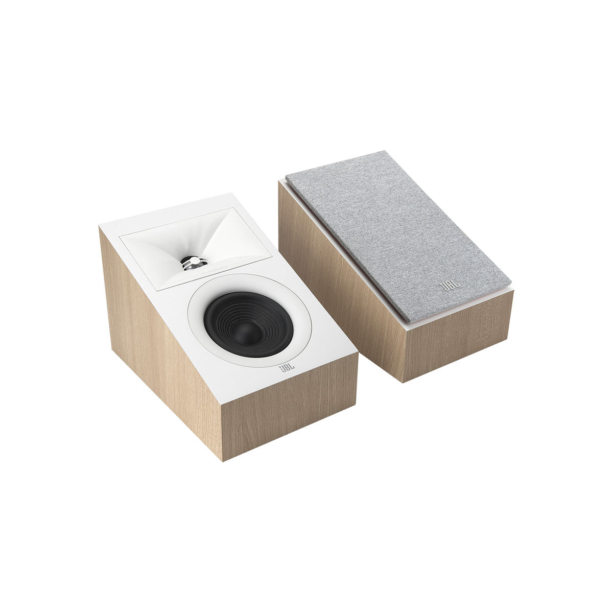 high-angle front view angled right