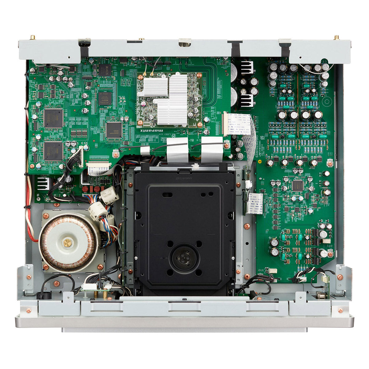 Interior view of Marantz SACD 30n Network Player in silver