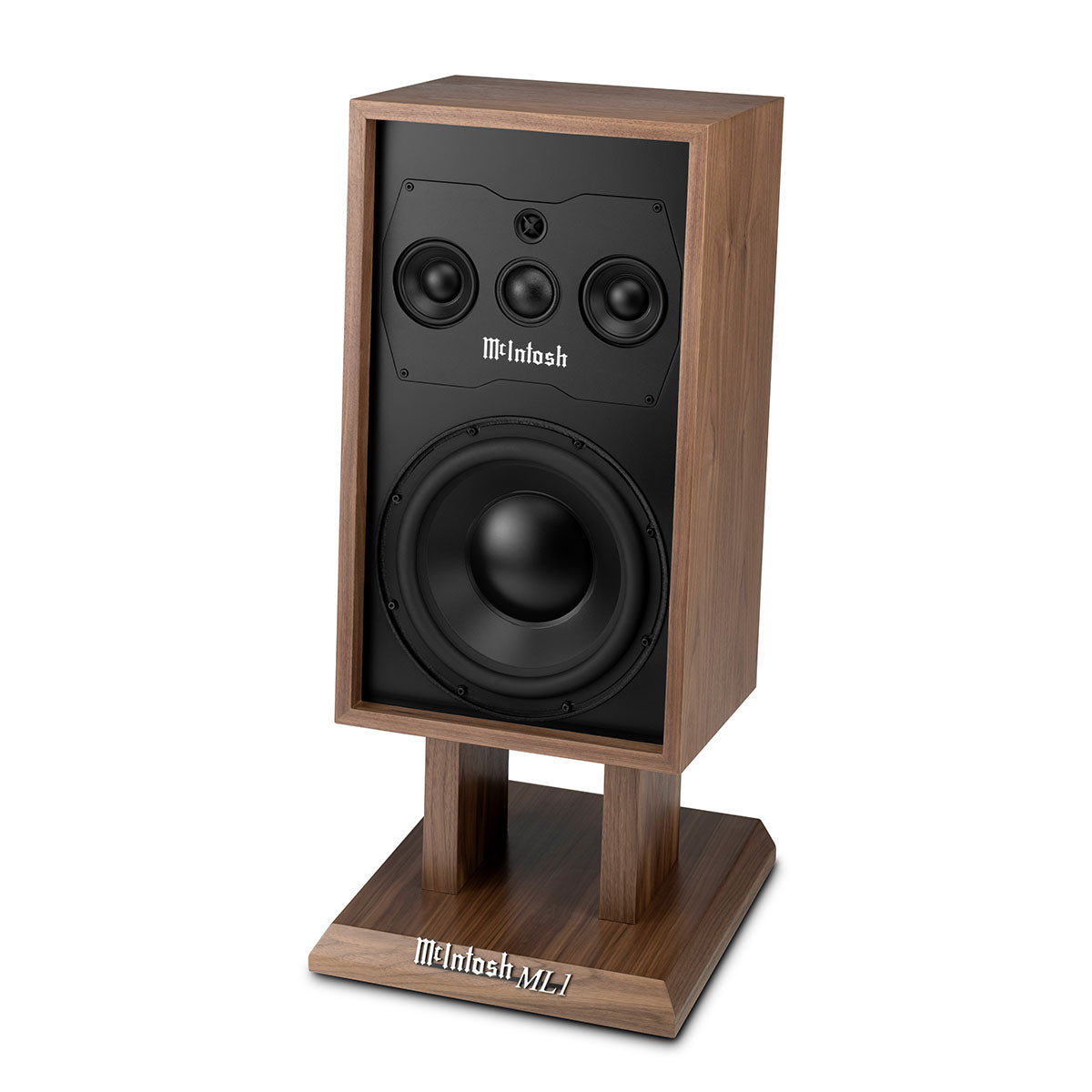 McIntosh ML1 Loudspeaker Mk II angled right front view without grille