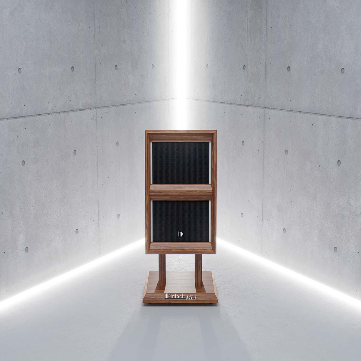 McIntosh ML1 Loudspeaker Mk II top view of crossover