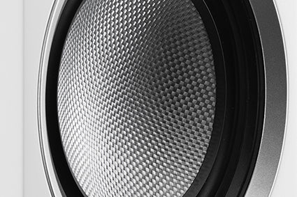 front view without grilles on white background