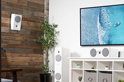 rear angled view without grilles on white background