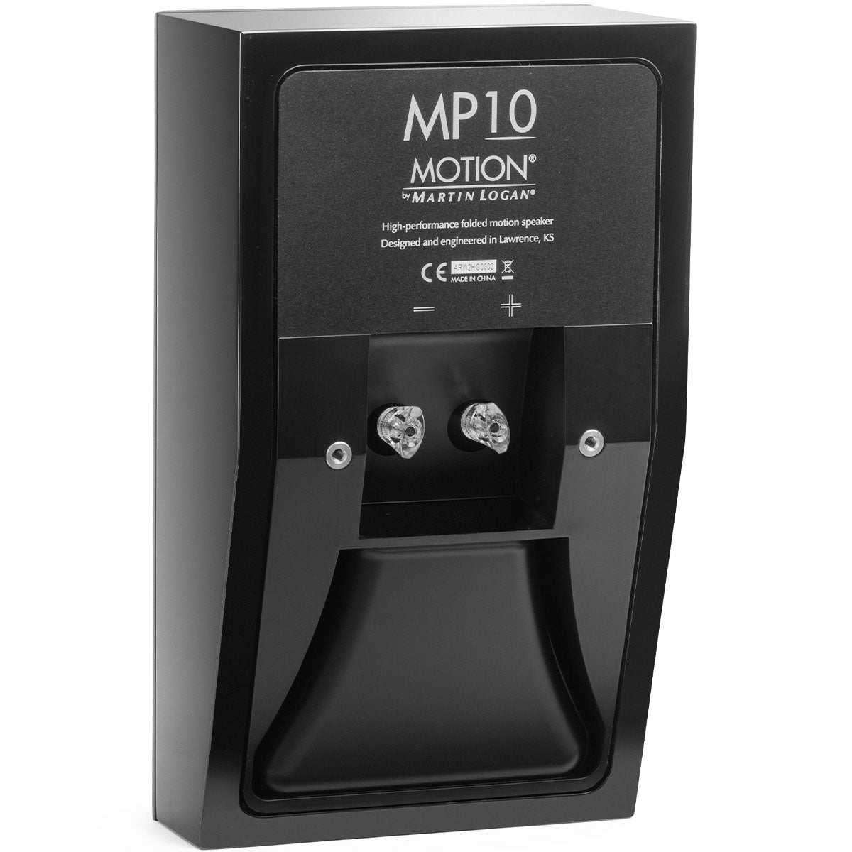 rear view without grilles on white background