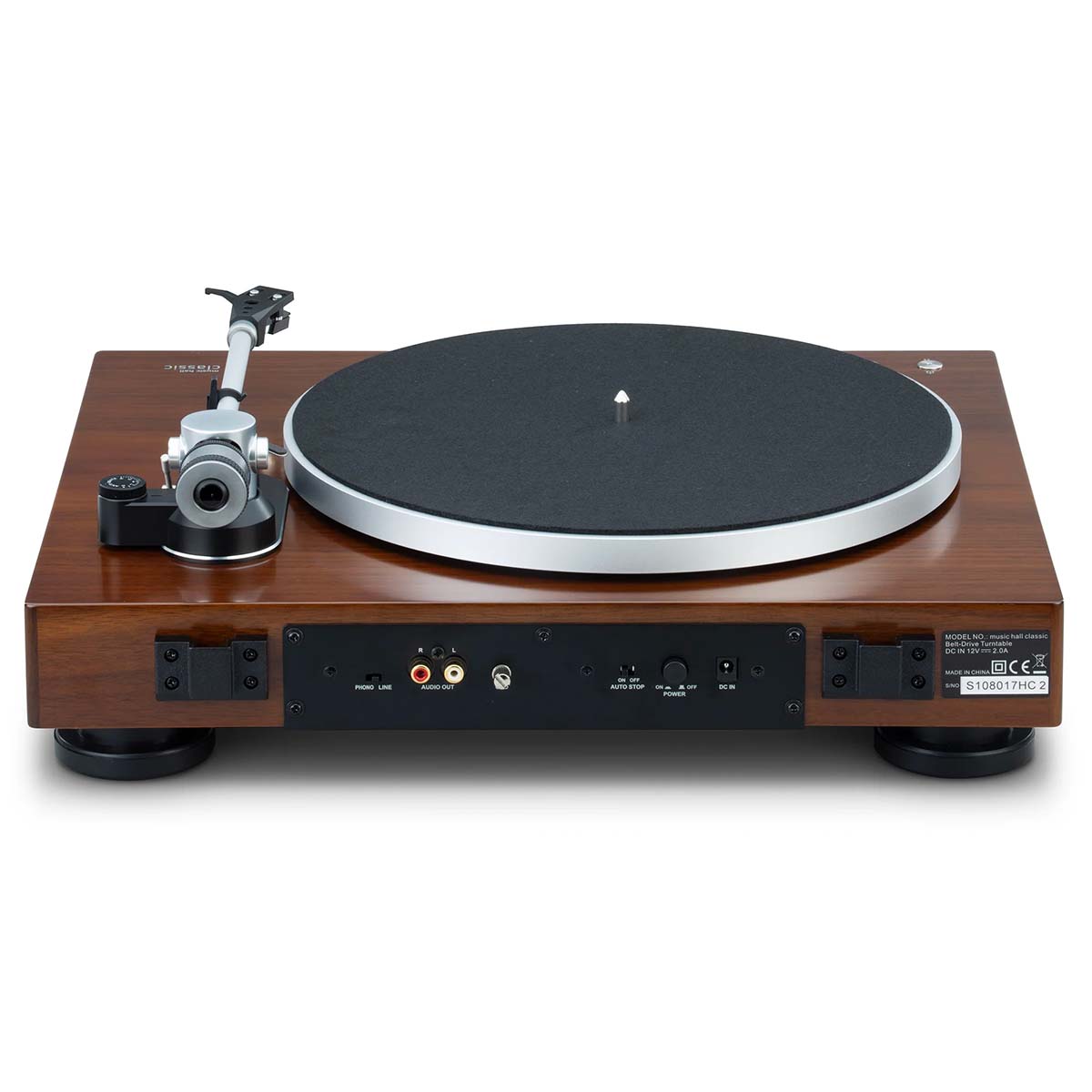 Music Hall Classic Turntable - front view