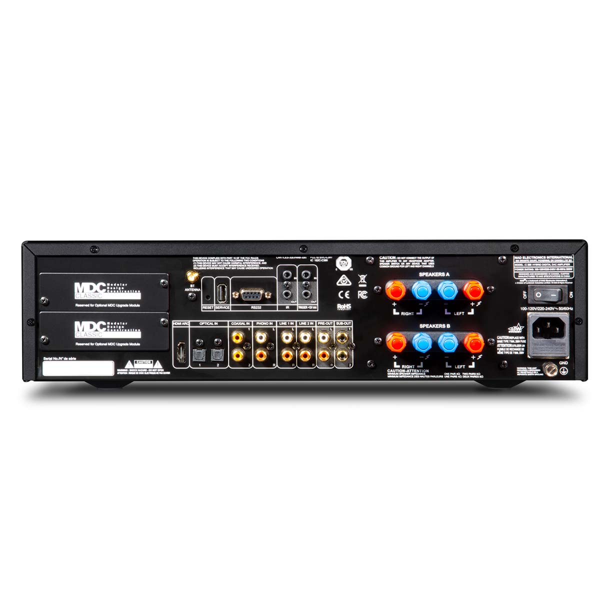 NAD C 339 - back view