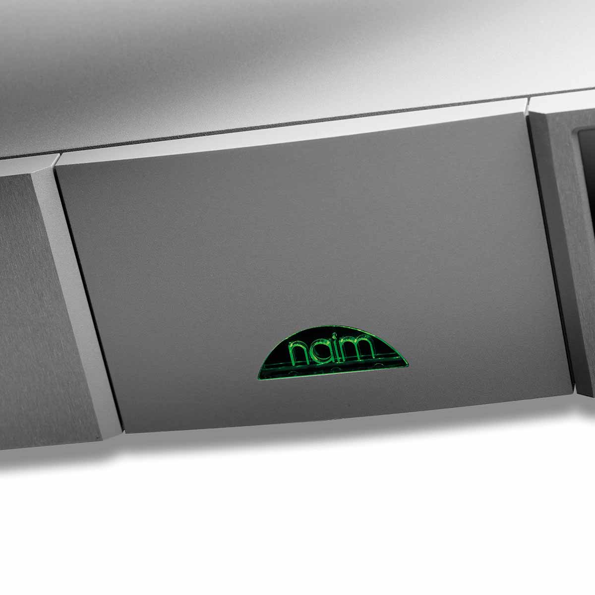 Focal Naim 10th Anniversary Edition Bundle - close-up of Naim logo