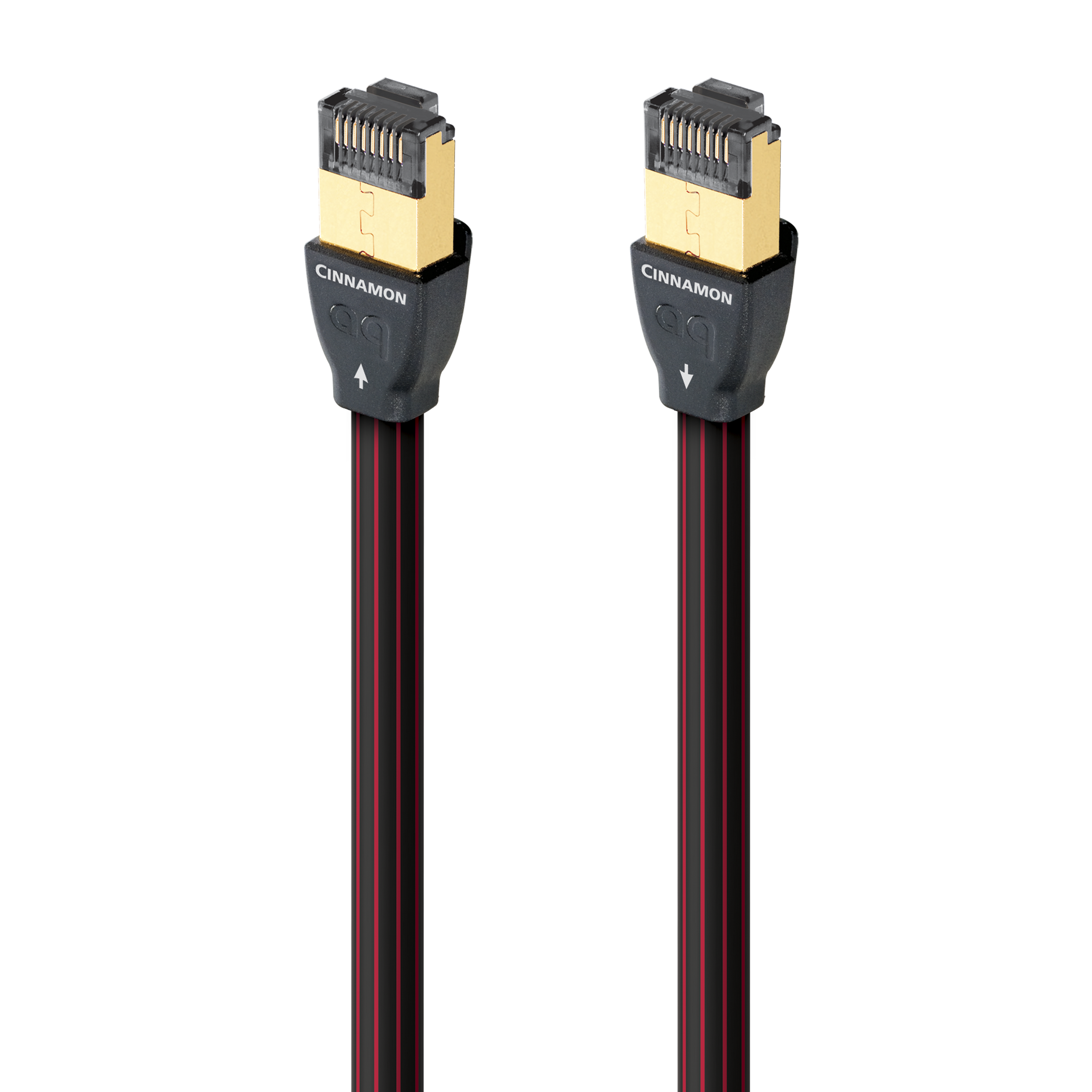 AudioQuest Cinnamon RJ/E Ethernet Cable - front view