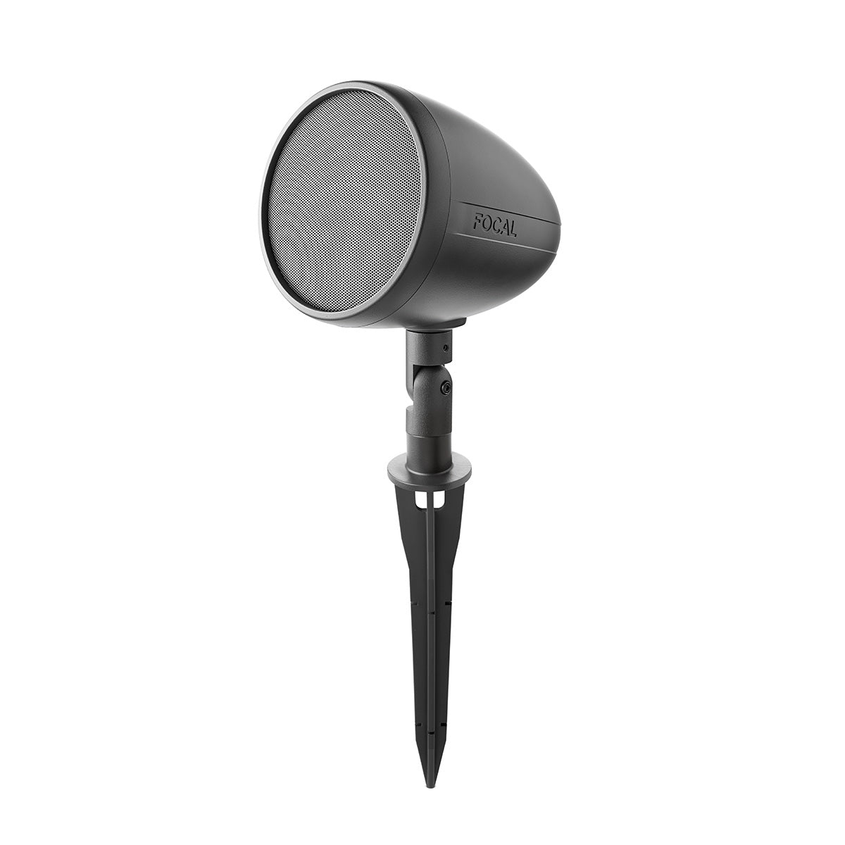 Focal OD Sat 5 2-Way Outdoor Speaker - Each angled right front view with ground stake