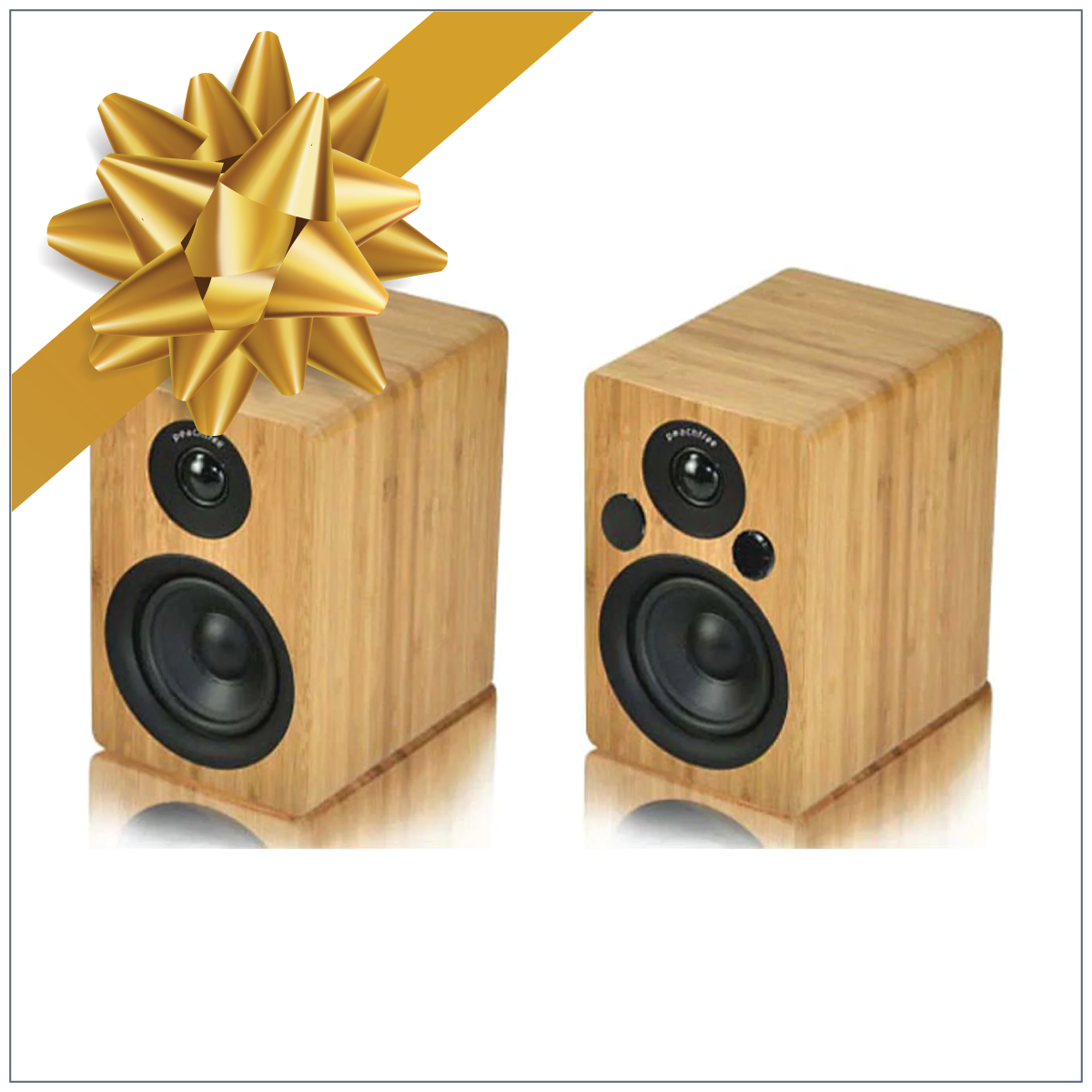Peachtree M24X Powered Wireless Bookshelf Speakers