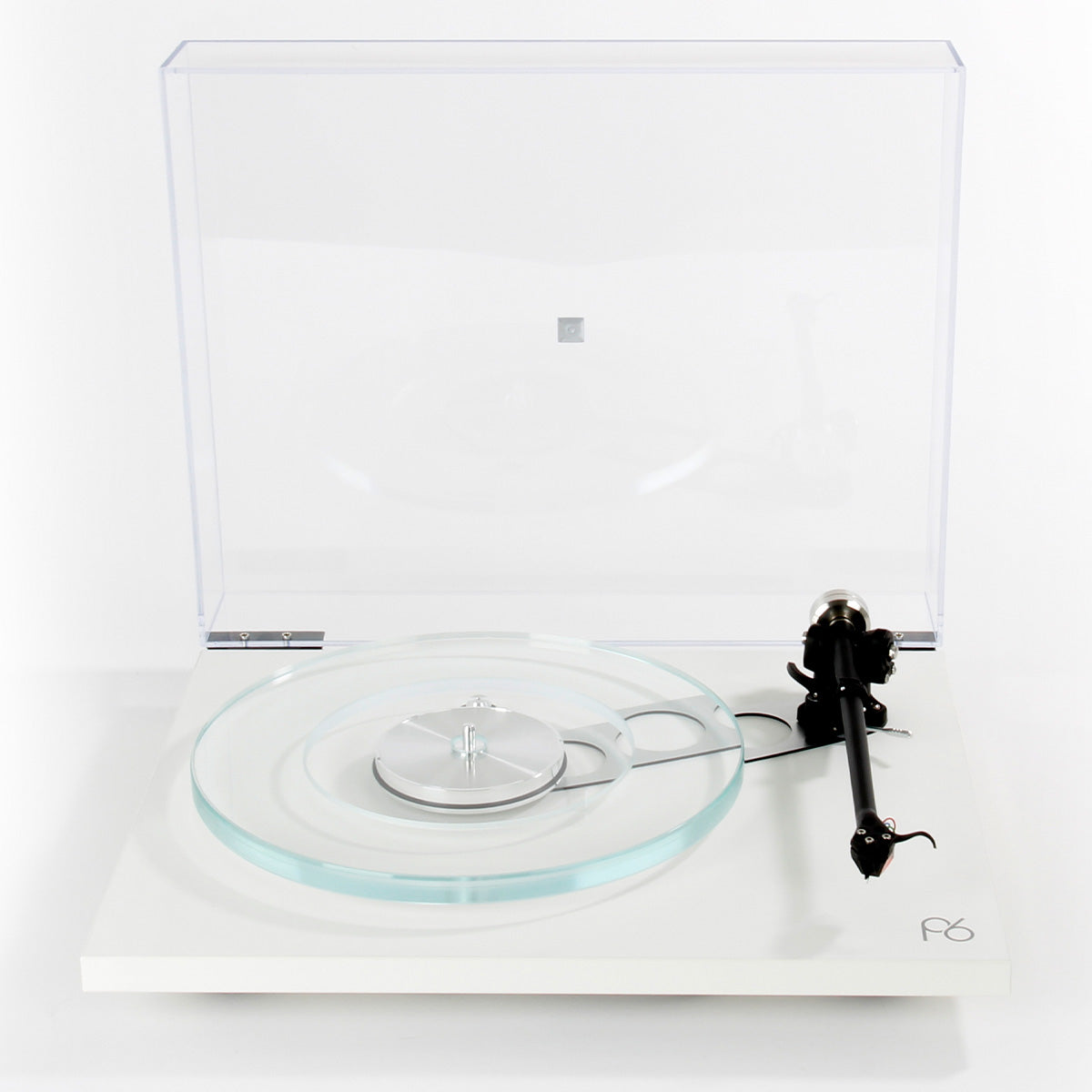 Rega Planar 6 turntable wth open lid