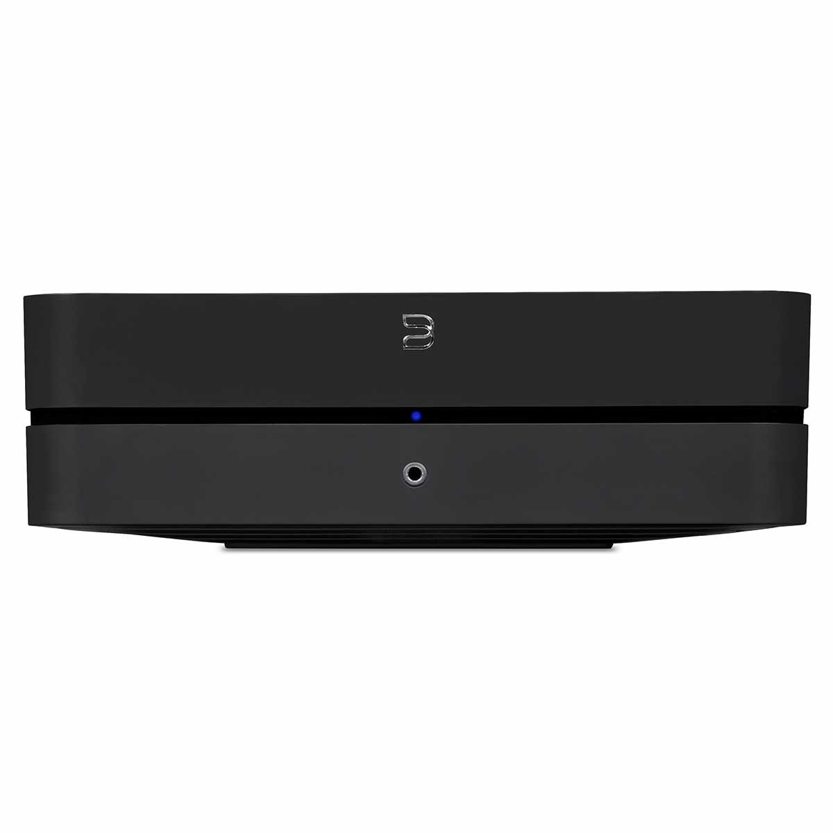 Bluesound PowerNode Wireless Music Streaming Amplifier, Black, front