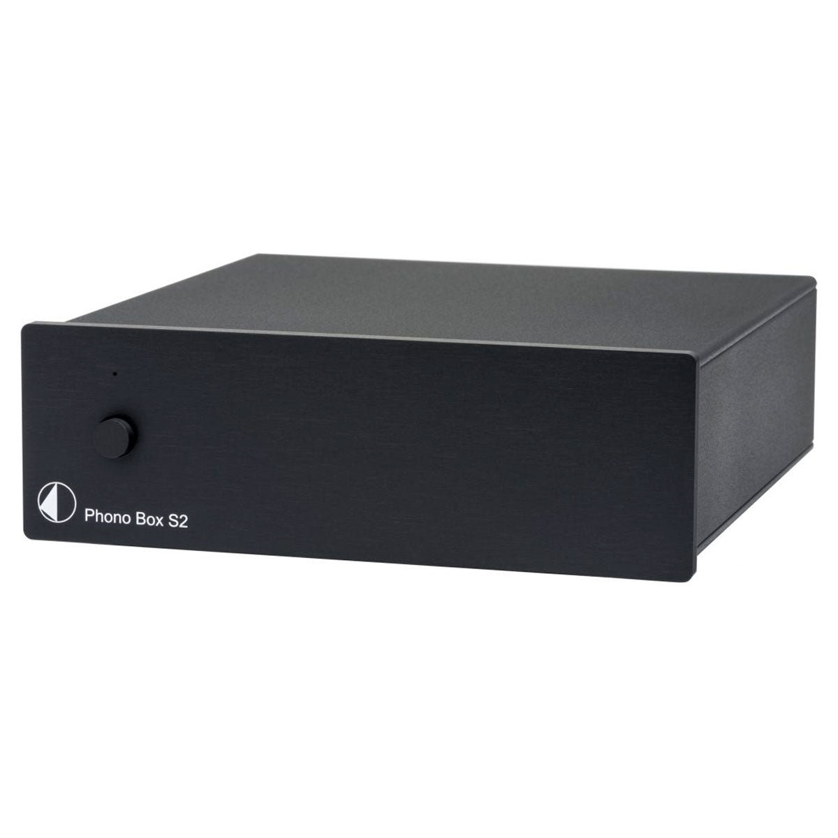 Pro-Ject Phono Box S2 MM/MC Phono Preamplifier - Black Front