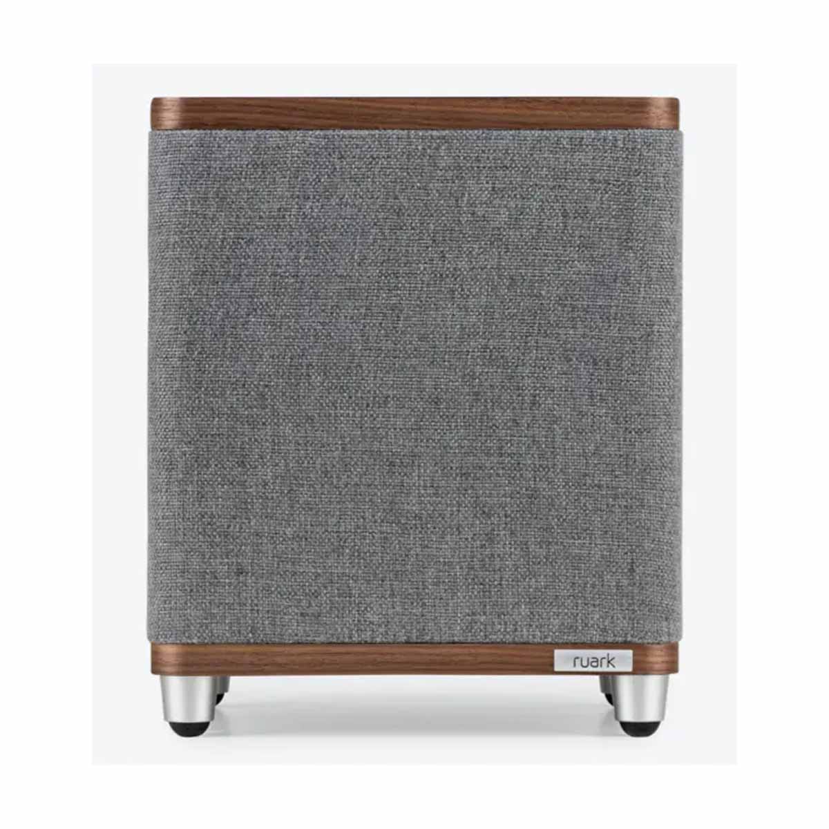 Ruark Audio RS1 Powered Subwoofer - walnut/grey - front view