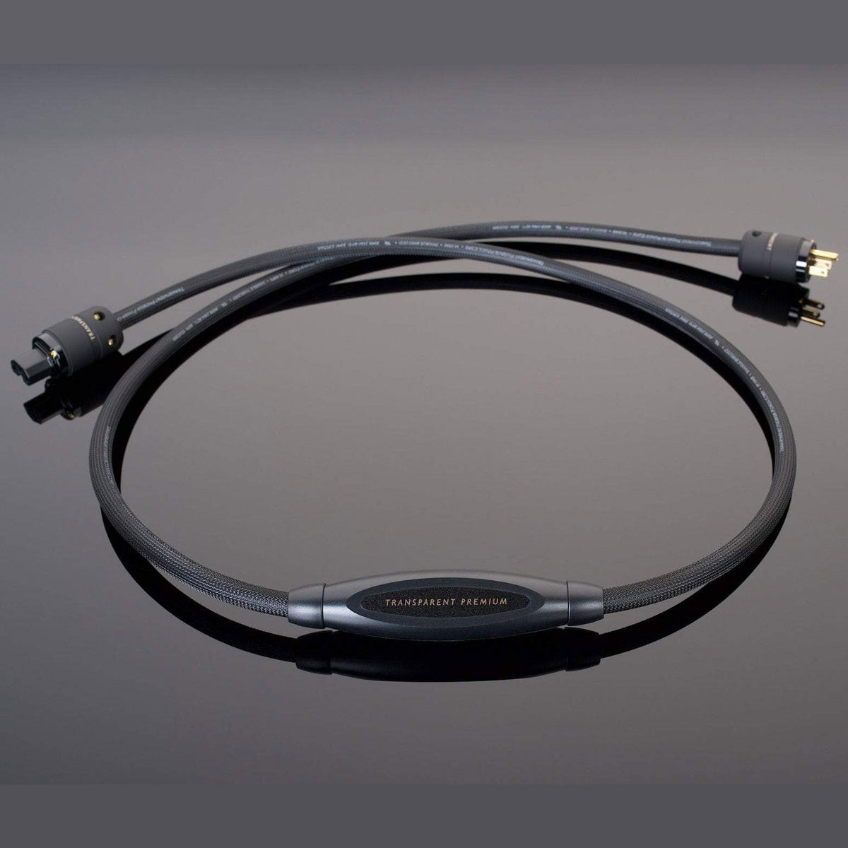 Transparent Premium Power Cord