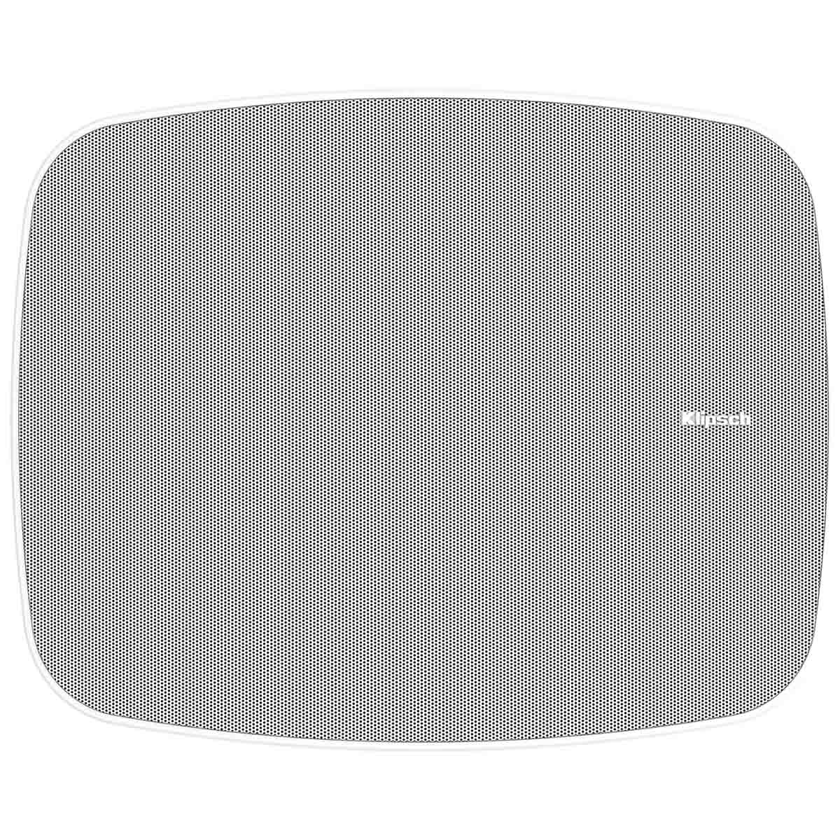 Klipsch PSM-650-T - horizontal front view showing the grille in white