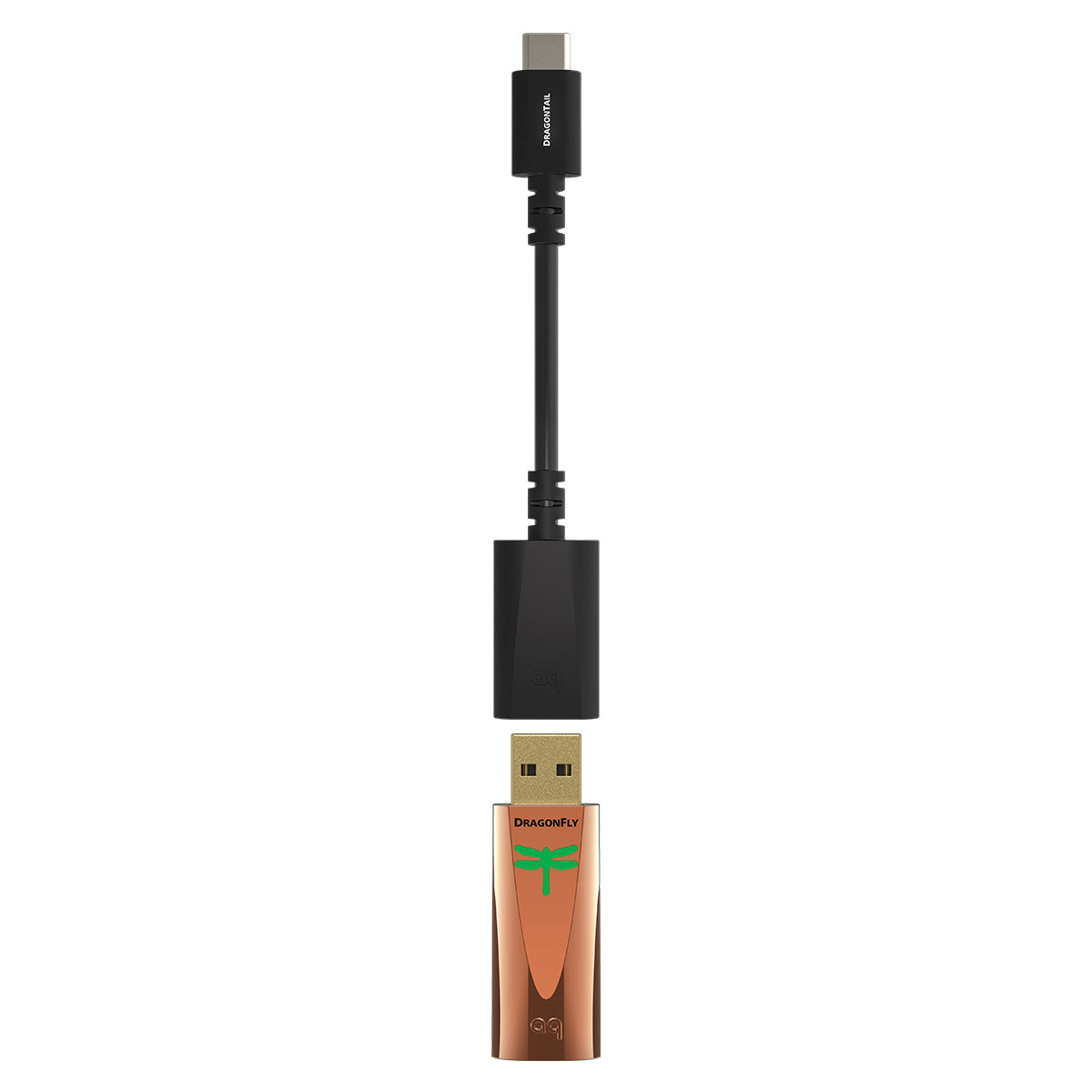 AudioQuest Dragonfly Copper USB DAC - connector and DAC disconnected