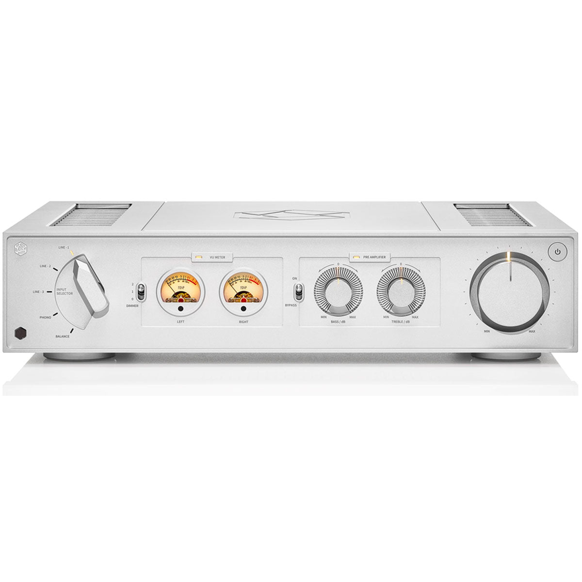 HiFi Rose RA280 silver front view