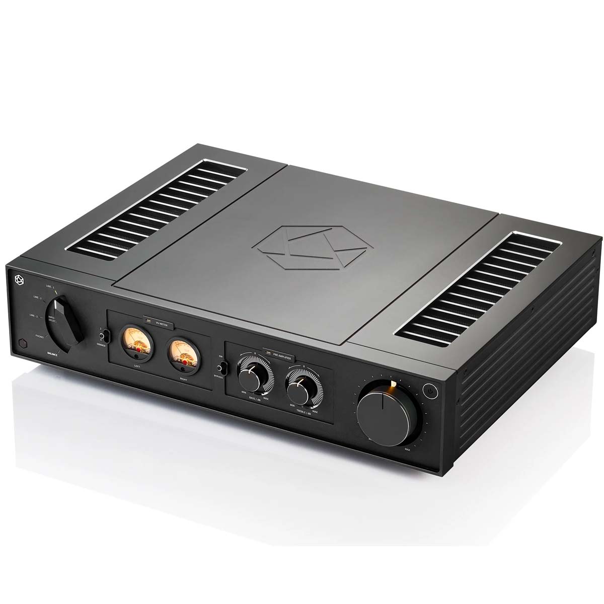 HiFi Rose RA280 black angled top view