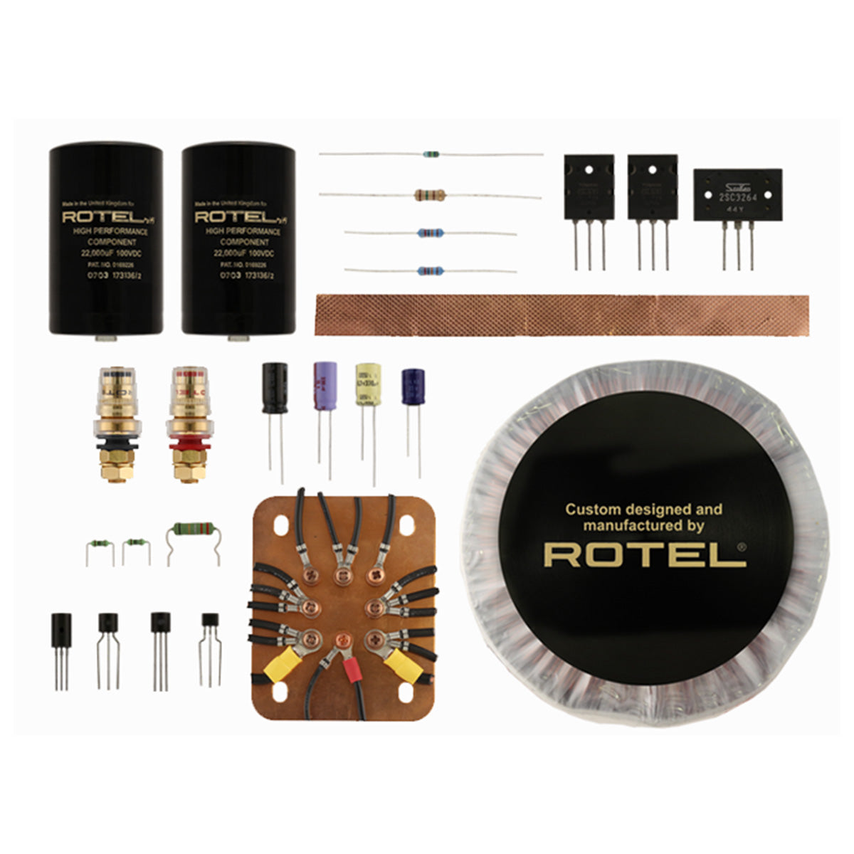 Rotel RMB-1585 5 Channel Home Theater Amplifier