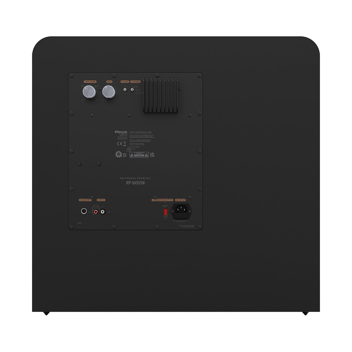 KLIPSCH:RP1600SW-BLK-BSA Rear
