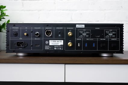 Back view of HiFi Rose RS130