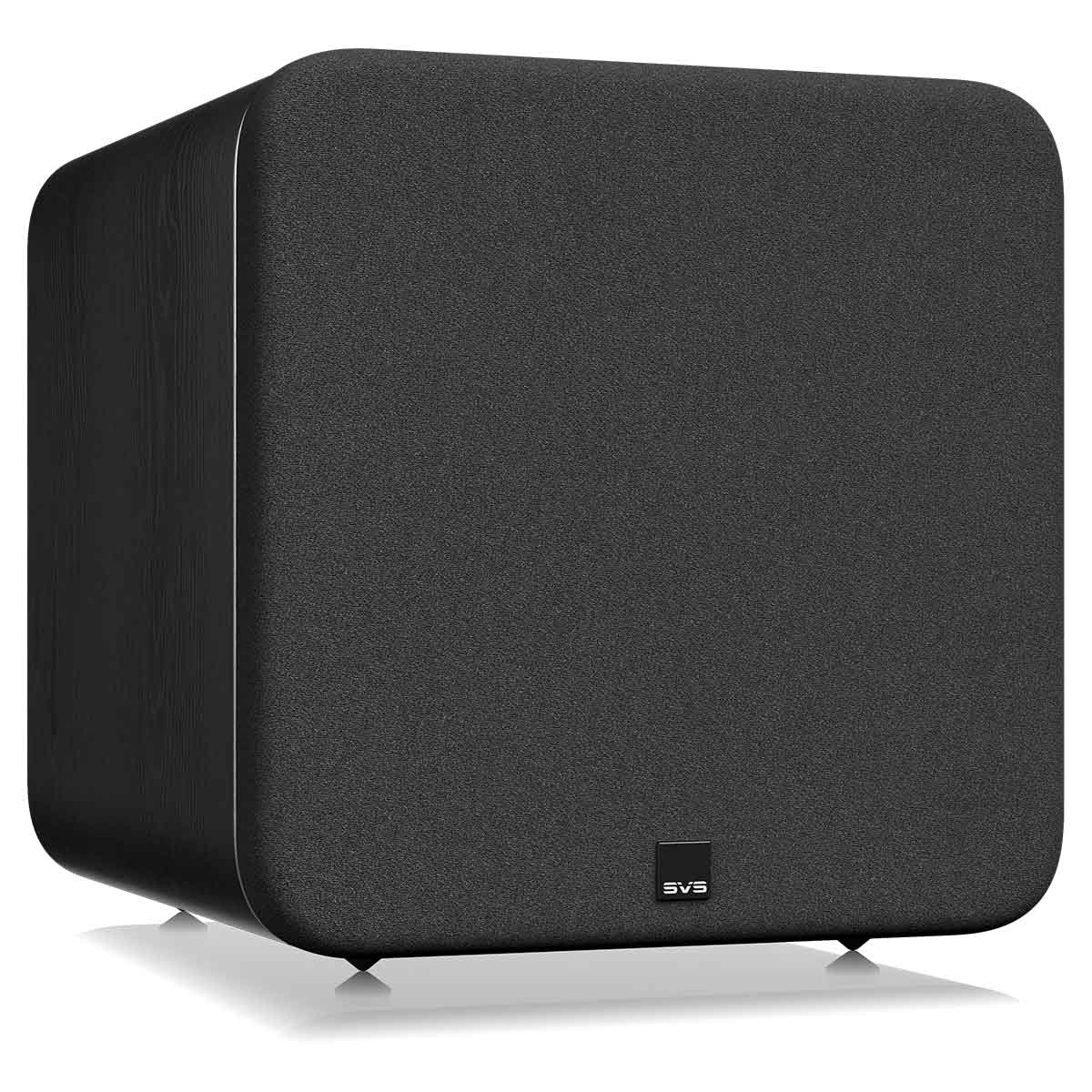 SVS SB-3000 R|Evolution 13" Subwoofer - Black Ash - front view angled right with grille