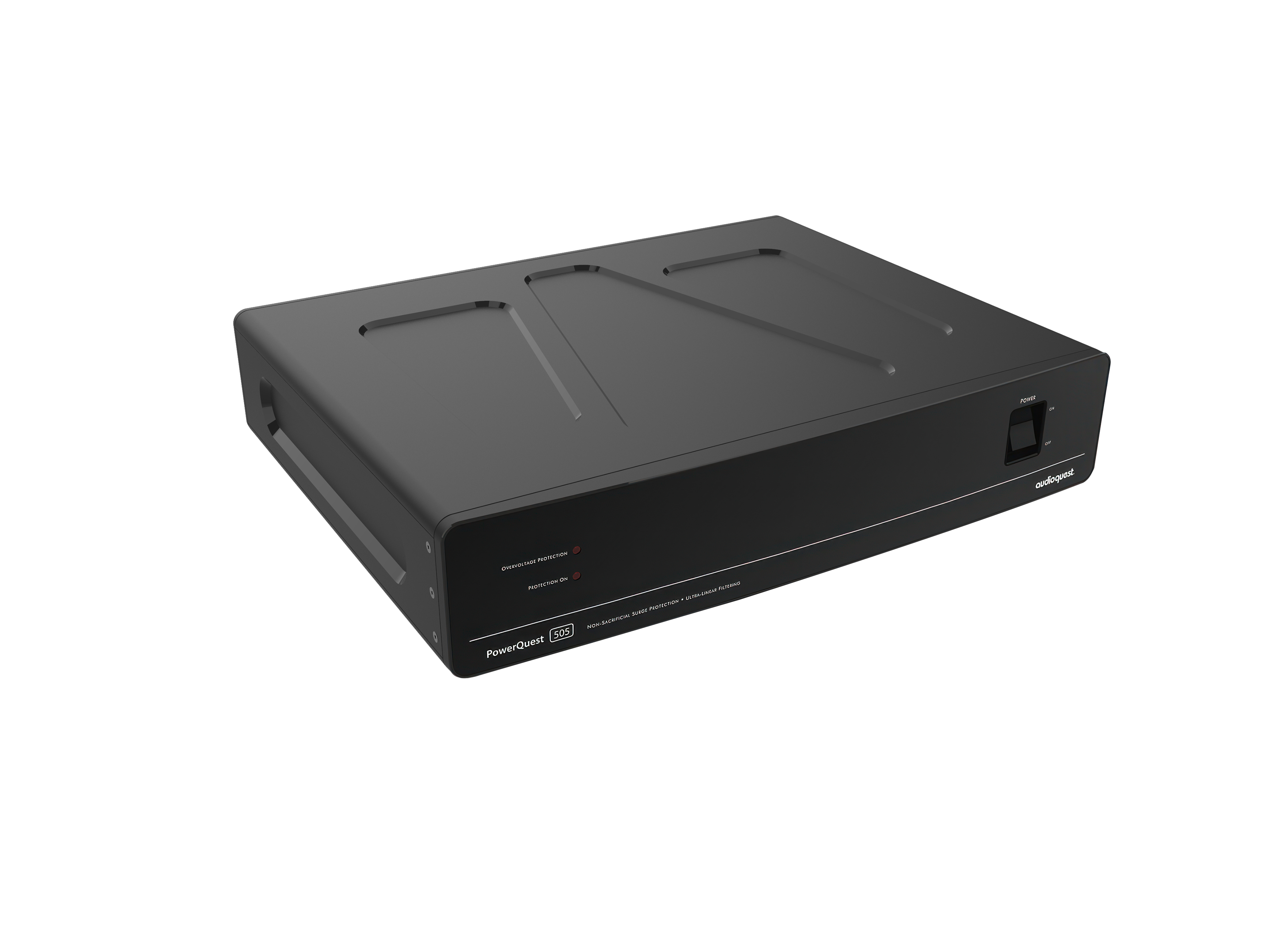 AudioQuest PowerQuest 505 12-Outlet Power Conditioner & Non-Sacrificial Surge Protector - front view