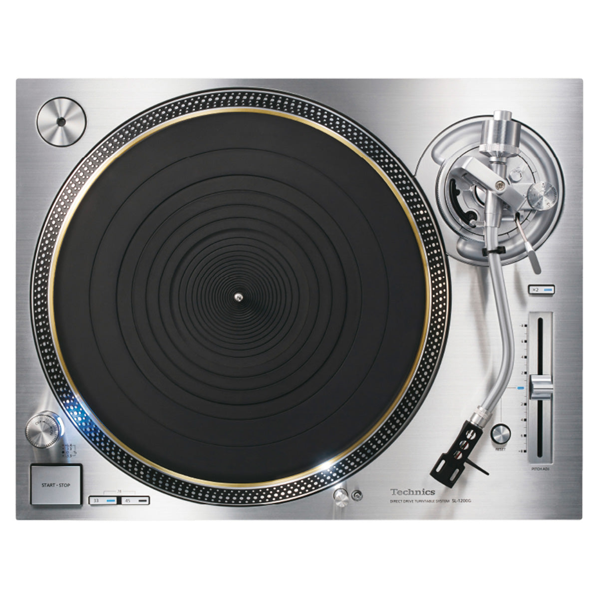 TECHNICS:SL-1200G-S-SLV-BSC Top