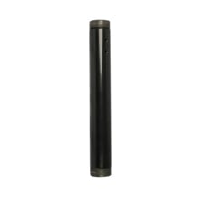 Snap AV Strong Fixed Extension Poles for Ceiling Mounts with 1.5" NPT Threading - 6" - Black