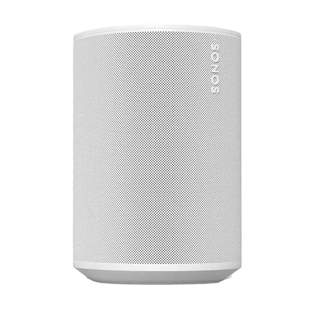 Sonos Era 100 Smart Speaker - White - angled left front view