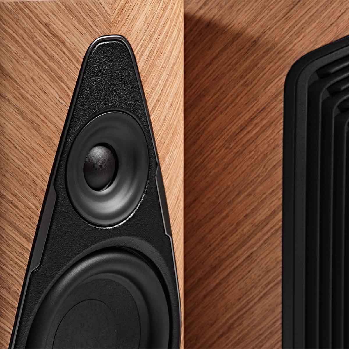 Sonus Faber Duetto Wireless Speaker System side view on stand