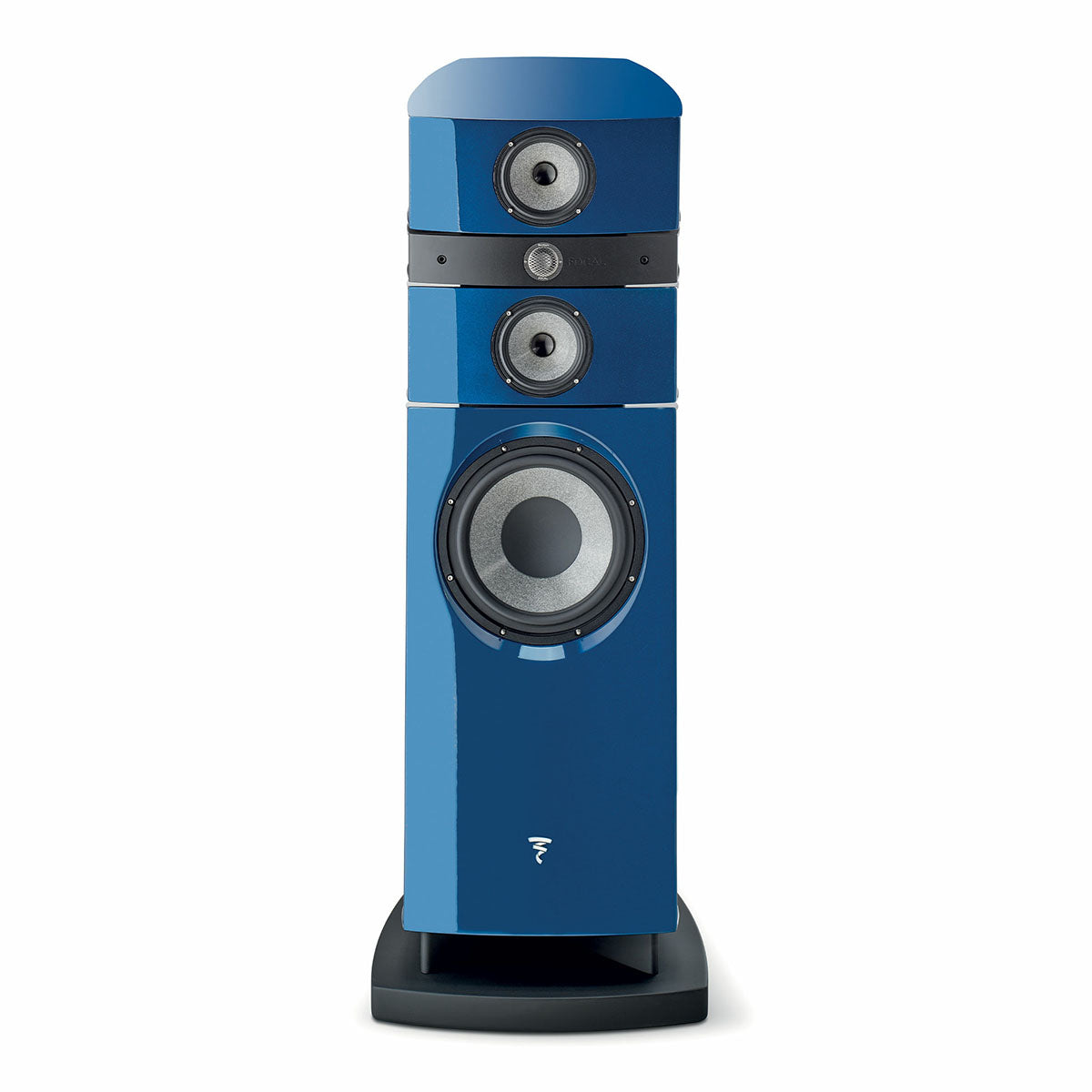Focal Stella Utopia Evo 3-Way Floor-Standing Speaker - Metallic Blue - front view