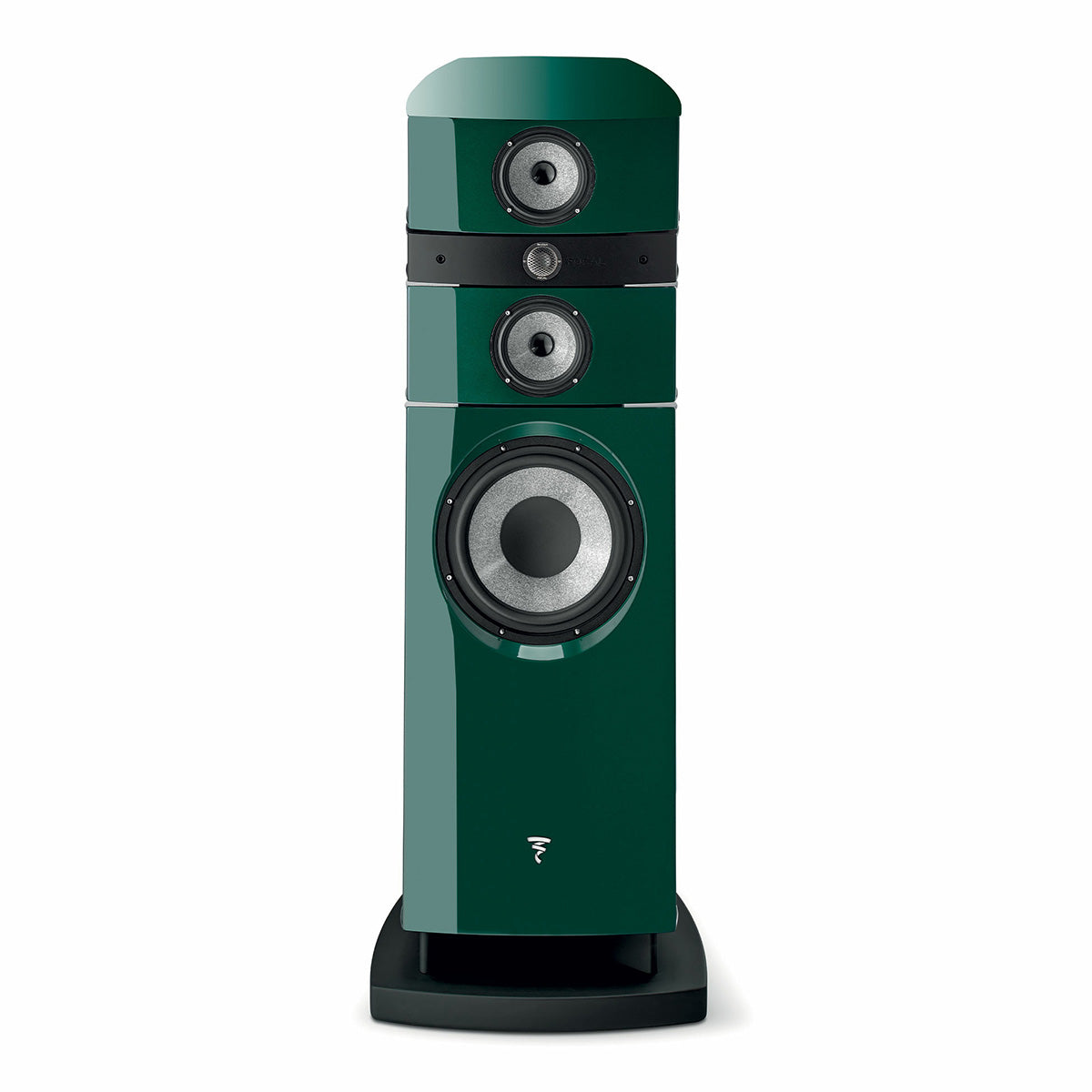 Focal Stella Utopia Evo 3-Way Floor-Standing Speaker - British Racing Green - front view