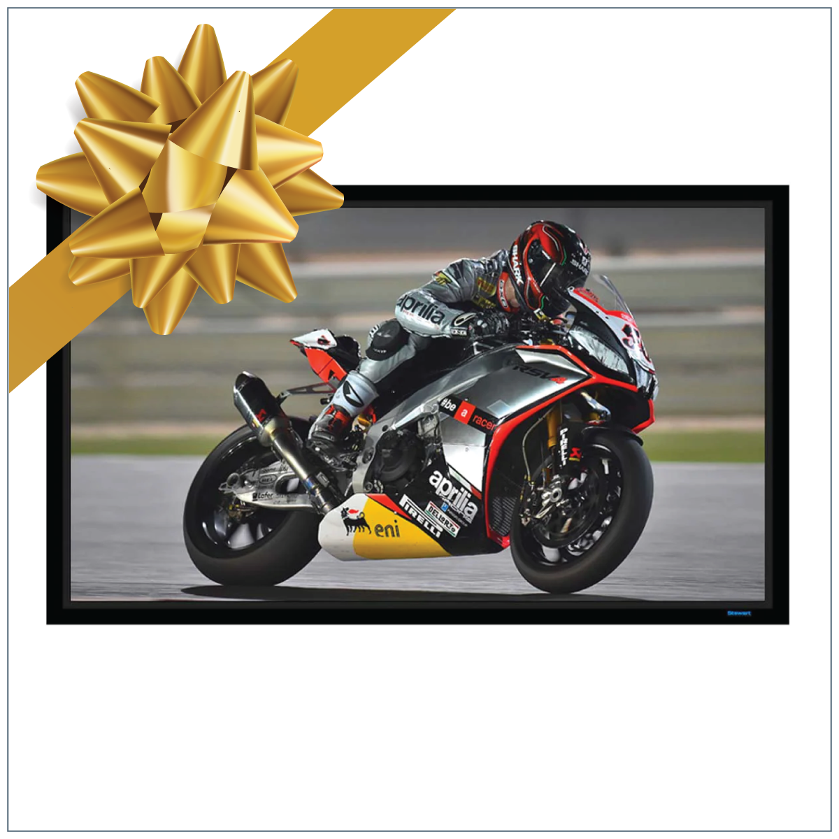 Stewart Filmscreen WallScreen Deluxe QuickShip Projector Screen