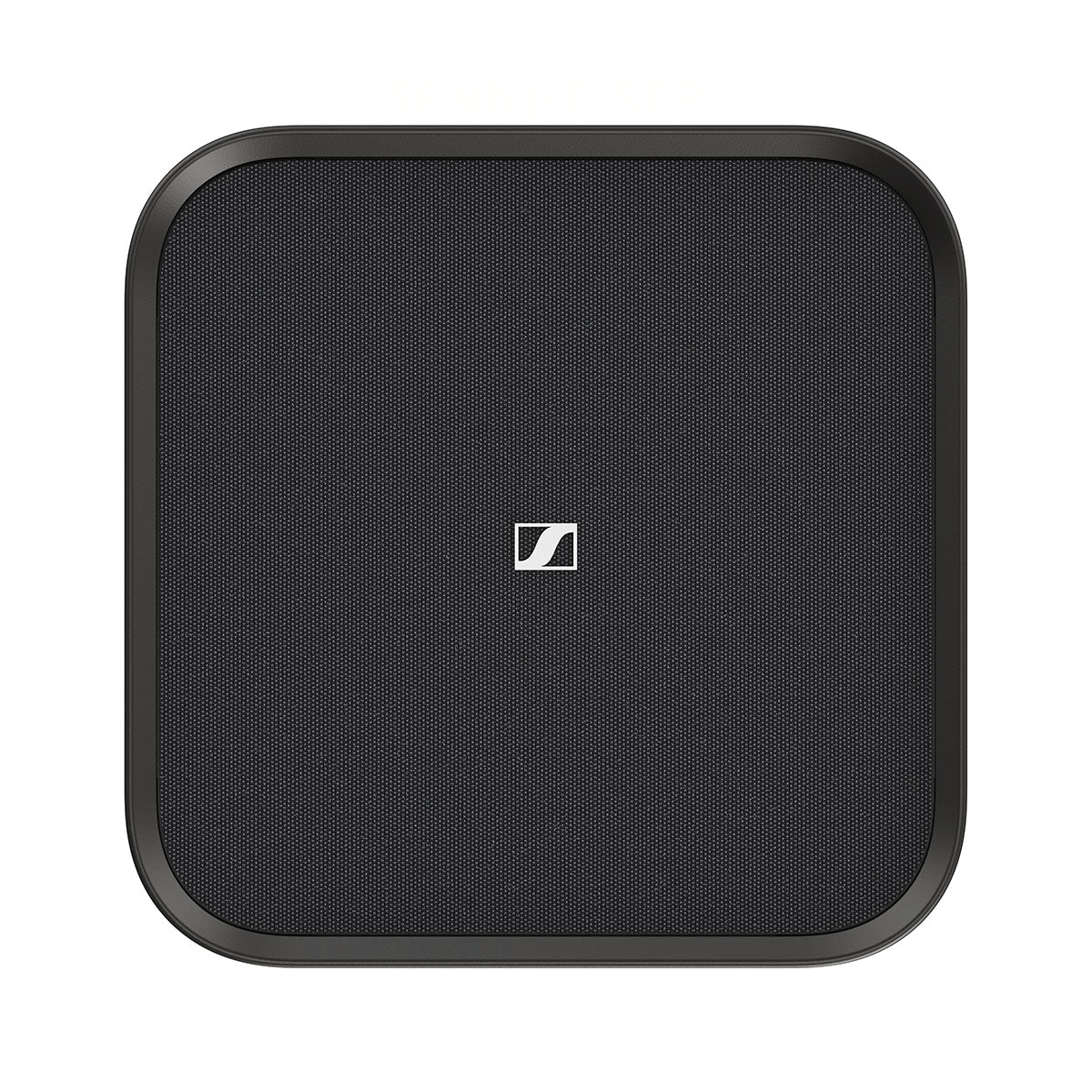 Top of Sennheiser Ambeo Sub on white background