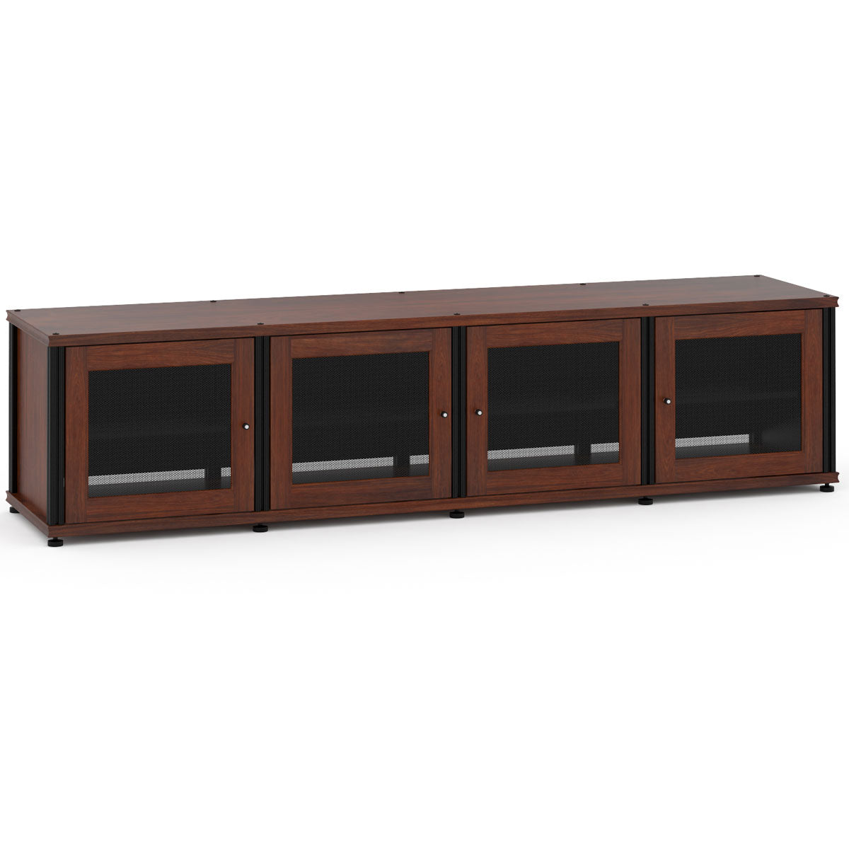 Salamander 247 Synergy Cabinet, Walnut with Black Posts