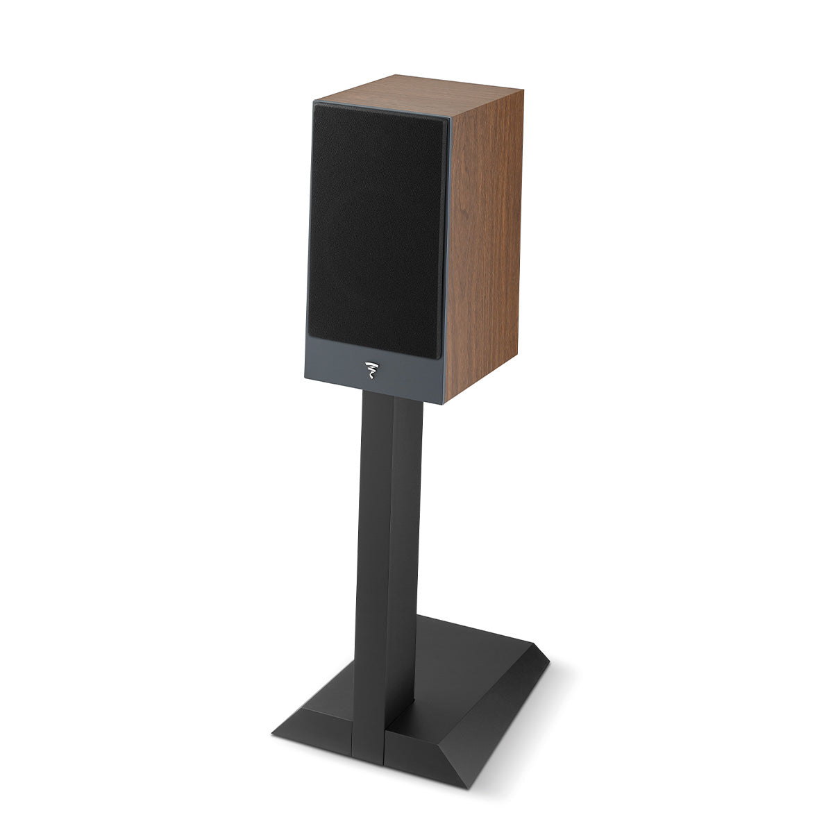 Focal Theva No1 Bookshelf Speakers - Dark Wood - Pair - rear view