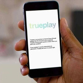 Trueplay on a smartphone screen